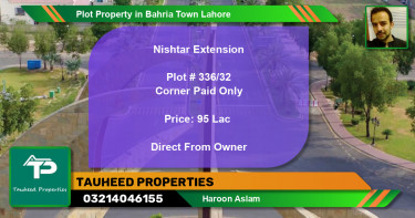 Residential Plot for Sale in Bahria Town, Lahore - (BP-59538)