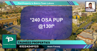 Residential Plot for Sale in Bahria Town, Lahore - (BP-59550)