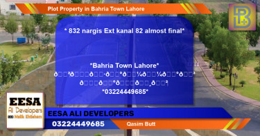 Residential Plot for Sale in Bahria Town, Lahore - (BP-59585)