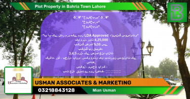 Residential Plot for Sale in Bahria Town, Lahore - (BP-59586)