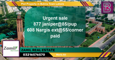 Residential Plot for Sale in Bahria Town, Lahore - (BP-59613)