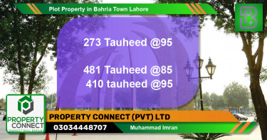Residential Plot for Sale in Bahria Town, Lahore - (BP-59661)
