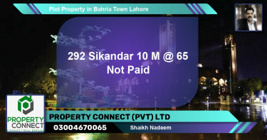 Residential Plot for Sale in Bahria Town, Lahore - (BP-59733)