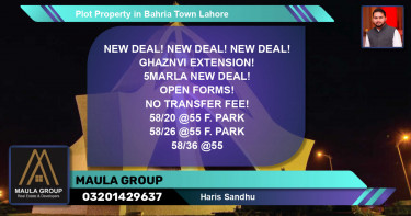 Residential Plot for Sale in Bahria Town, Lahore - (BP-59750)