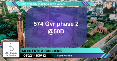 Residential Plot for Sale in Bahria Town, Lahore - (BP-59820)