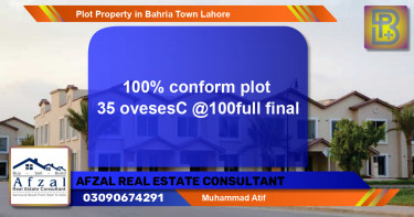 Residential Plot for Sale in Bahria Town, Lahore - (BP-59828)