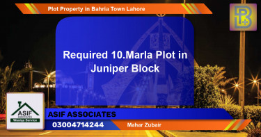Residential Plot for Sale in Bahria Town, Lahore - (BP-59842)