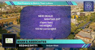 Residential Plot for Sale in Bahria Town, Lahore - (BP-60009)
