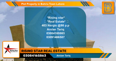 Residential Plot for Sale in Bahria Town, Lahore - (BP-60150)