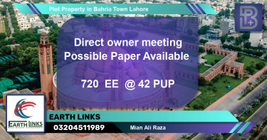 Residential Plot for Sale in Bahria Town, Lahore - (BP-60177)