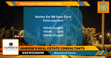 Residential Plot for Sale in Bahria Town, Lahore - (BP-60197)