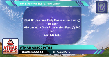 Residential Plot for Sale in Bahria Town, Lahore - (BP-60240)