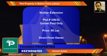 Residential Plot for Sale in Bahria Town, Lahore - (BP-60292)