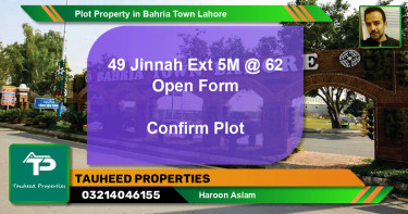 Residential Plot for Sale in Bahria Town, Lahore - (BP-60293)