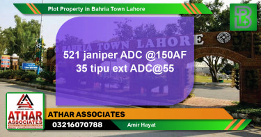 Residential Plot for Sale in Bahria Town, Lahore - (BP-60305)
