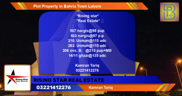Residential Plot for Sale in Bahria Town, Lahore - (BP-60339)
