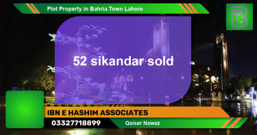 Residential Plot for Sale in Bahria Town, Lahore - (BP-60373)