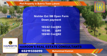 Residential Plot for Sale in Bahria Town, Lahore - (BP-60400)