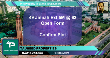 Residential Plot for Sale in Bahria Town, Lahore - (BP-60421)