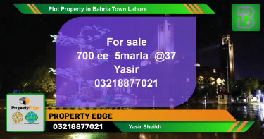 Residential Plot for Sale in Bahria Town, Lahore - (BP-60463)