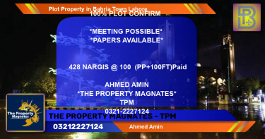 Residential Plot for Sale in Bahria Town, Lahore - (BP-60478)