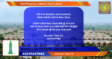 Residential Plot for Sale in Bahria Town, Lahore - (BP-60525)