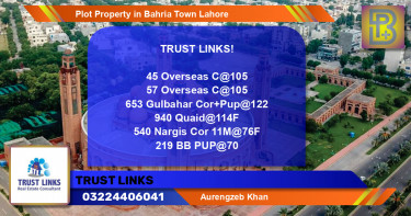 Residential Plot for Sale in Bahria Town, Lahore - (BP-60569)