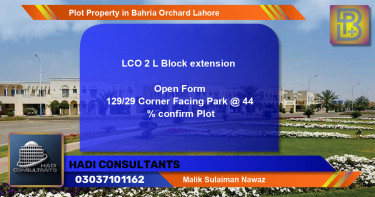 Residential Plot for Sale in Bahria Orchard, Lahore - (BP-60576)