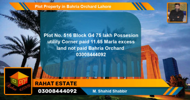 Residential Plot for Sale in Bahria Orchard, Lahore - (BP-60583)
