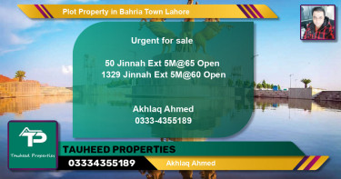 Residential Plot for Sale in Bahria Town, Lahore - (BP-60738)