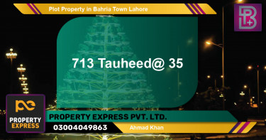 Residential Plot for Sale in Bahria Town, Lahore - (BP-60874)
