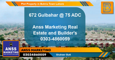 Residential Plot for Sale in Bahria Town, Lahore - (BP-60879)