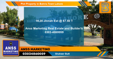 Residential Plot for Sale in Bahria Town, Lahore - (BP-60880)