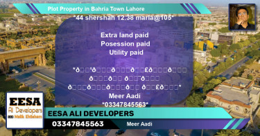 Residential Plot for Sale in Bahria Town, Lahore - (BP-60923)