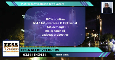 Residential Plot for Sale in Bahria Town, Lahore - (BP-60969)