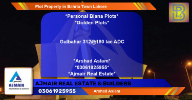Residential Plot for Sale in Bahria Town, Lahore - (BP-61038)