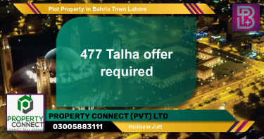 Residential Plot for Sale in Bahria Town, Lahore - (BP-61062)