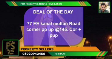 Residential Plot for Sale in Bahria Town, Lahore - (BP-61072)