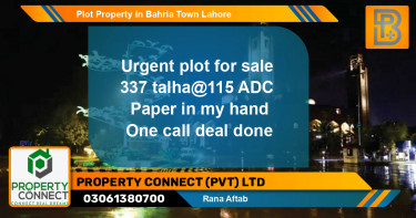 Residential Plot for Sale in Bahria Town, Lahore - (BP-61103)