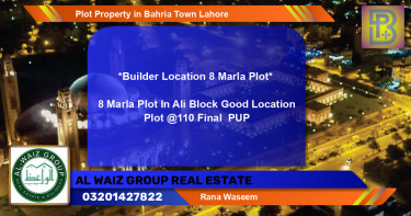 Residential Plot for Sale in Bahria Town, Lahore - (BP-61141)