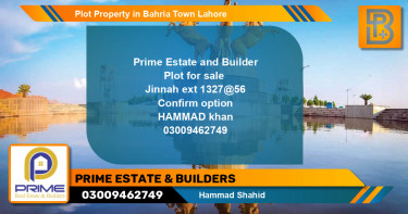 Residential Plot for Sale in Bahria Town, Lahore - (BP-61156)