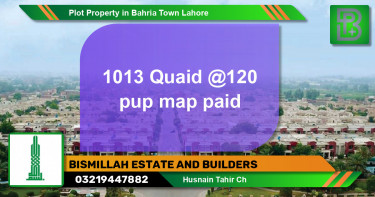 Residential Plot for Sale in Bahria Town, Lahore - (BP-61169)