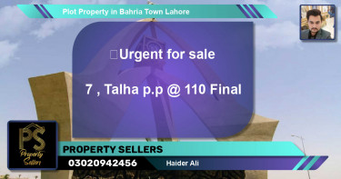 Residential Plot for Sale in Bahria Town, Lahore - (BP-61373)