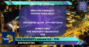 Residential Plot for Sale in Bahria Town, Lahore - (BP-61375)