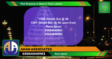 Residential Plot for Sale in Bahria Town, Lahore - (BP-61420)