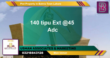 Residential Plot for Sale in Bahria Town, Lahore - (BP-61481)