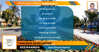 Residential Plot for Sale in Bahria Orchard, Lahore - (BP-61538)