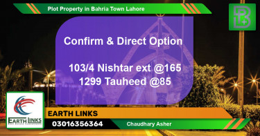 Residential Plot for Sale in Bahria Town, Lahore - (BP-61603)