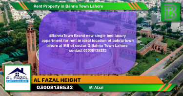 Residential Property for Rent in Bahria Town, Lahore - (BP-61613)