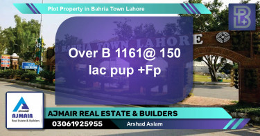 Residential Plot for Sale in Bahria Town, Lahore - (BP-61653)